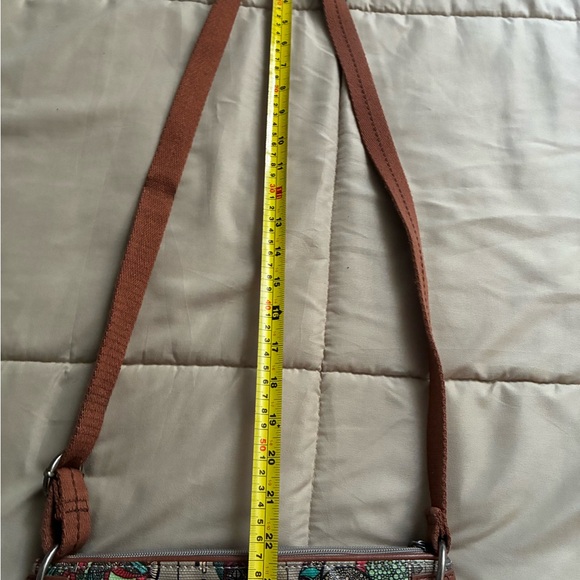 Sakroots Owl Crossbody Bag Shoulder Purse Coated Canvas- Adjustable Strap - Picture 5 of 10